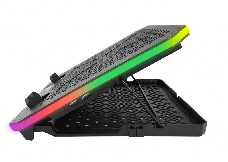 Esperanza GALERNE laptop cooling pad 48.3 cm (19") 2100 RPM Black