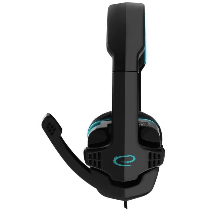 Esperanza Headphones+microphone RAVEN Blue