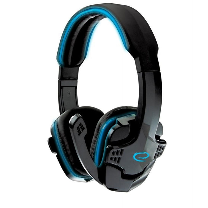 Esperanza Headphones+microphone RAVEN Blue