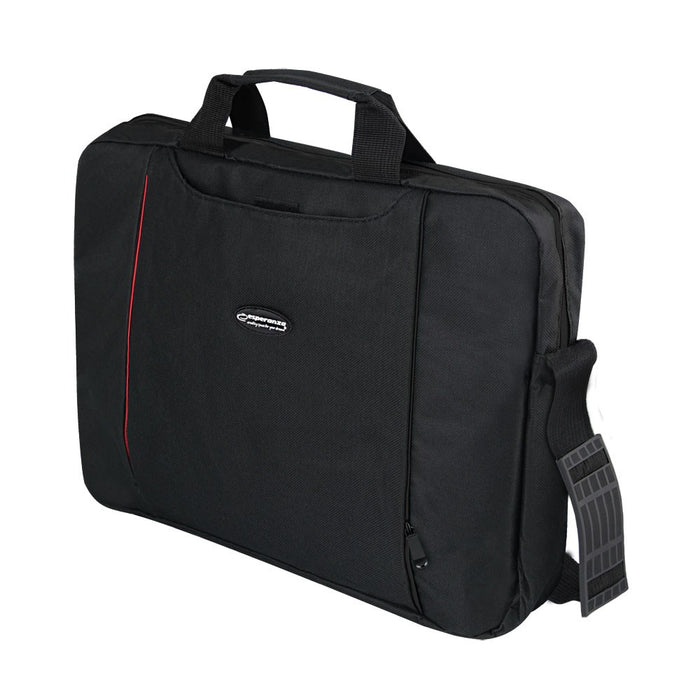 Esperanza SALERNO 39.6 cm (15.6") Toploader bag Black, Red