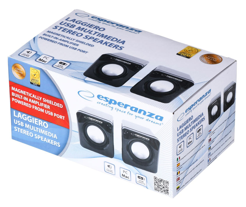 Esperanza EP111 loudspeaker 2-way Black 6 W