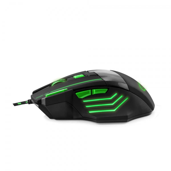 Esperanza Gaming Mouse WOLF Green