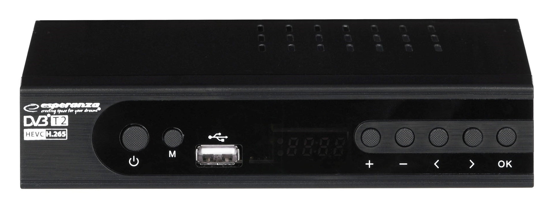 Esperanza EV106P TV set-top box Cable Black