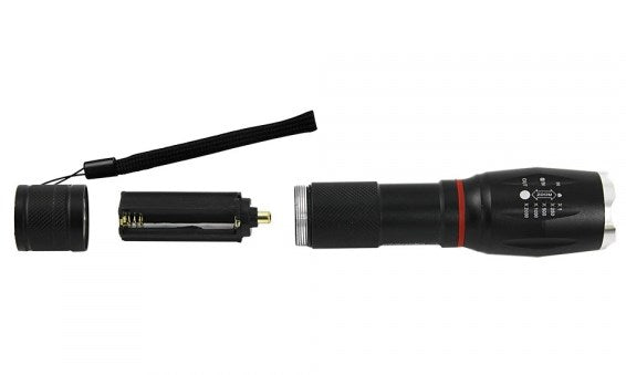 Esperanza Dione Black Hand flashlight LED