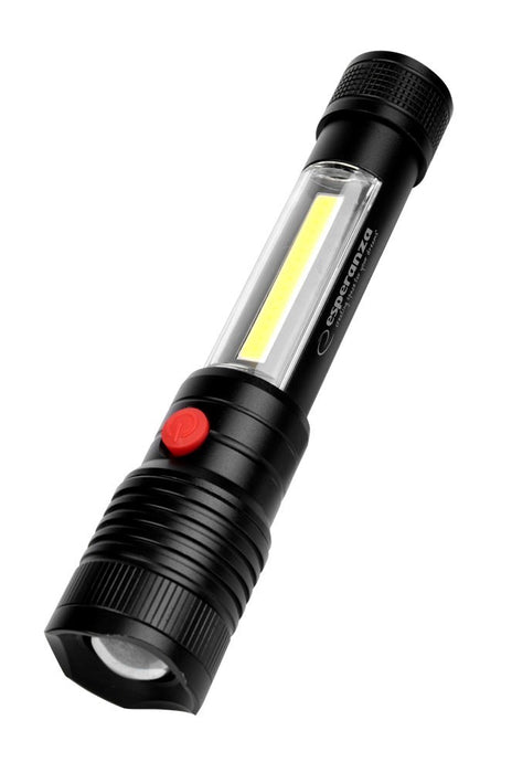 Esperanza Apate Black Hand flashlight LED