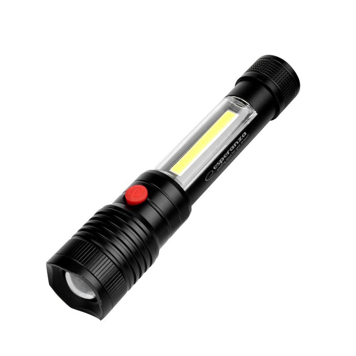 Esperanza Apate Black Hand flashlight LED