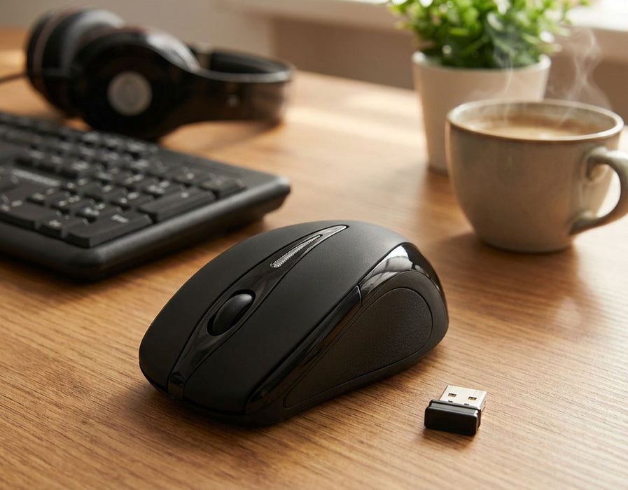 Esperanza EM101K mouse Ambidextrous RF Wireless Optical 1000 DPI