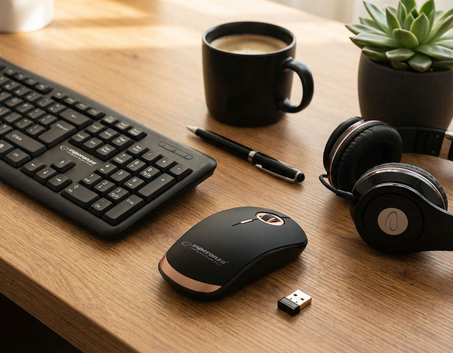 Esperanza EM127 Mouse RF Wireless Optical 1600 DPI Black