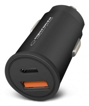Esperanza EZC111K mobile device charger Smartphone, Tablet Black USB Fast charging Auto