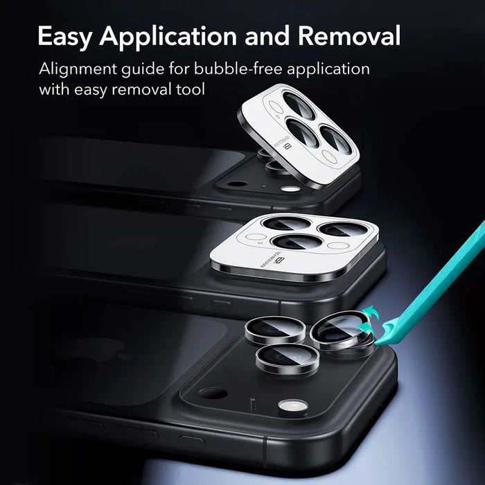 ESR Armorite Camera Protector for iPhone 14 Pro / Pro Max / 15 Pro / Pro Max / 16 Pro / Pro Max / 17 Pro / Pro Max