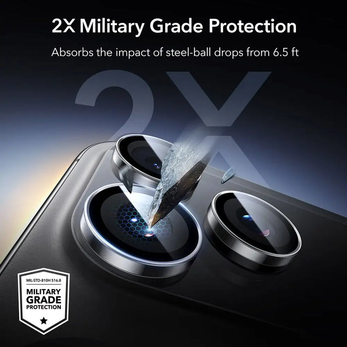 ESR Armorite Camera Protector for iPhone 14 Pro / Pro Max / 15 Pro / Pro Max / 16 Pro / Pro Max / 17 Pro / Pro Max