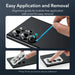 ESR Armorite Galaxy S24 Ultra lens protection glass (black) - For smartphones<<<Tempered glass and screen