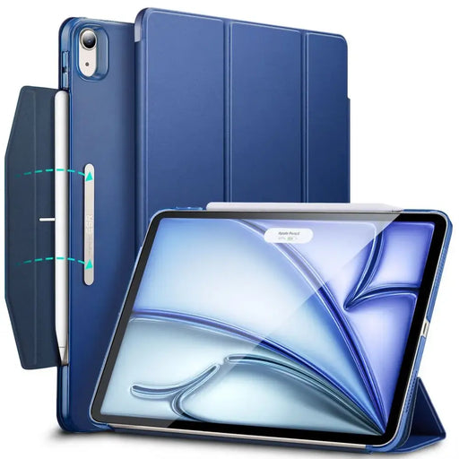ESR Ascend Trifold Case for iPad Air 10.9’’ 4/5 2020-2022 / 11.6’’ 2024 - Dark Blue - Cell phone cases