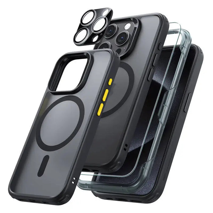 ESR Classic Hybrid (HaloLock) Case for iPhone 15 Pro Max (black) - Protective cases for smartphones<<<Cases<<<GSM