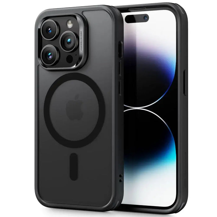 ESR Classic Hybrid Halolock Case with MagSafe for iPhone 14 Pro - Matte Black - Cell phone cases and covers<<<HurtelXML