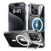 ESR Classic Hybrid (HaloLock) case with stand for iPhone 16 Pro Max (transparent) - Protective cases