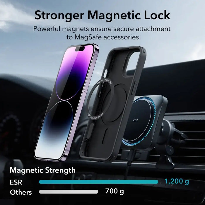 ESR Classic Hybrid Halolock MagSafe Case for iPhone 14 Pro Max - Black - Cell phone cases and covers<<<HurtelXML