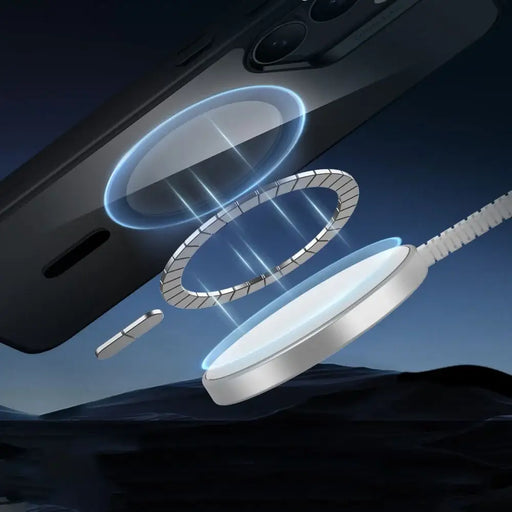 ESR Classic Hybrid Halolock MagSafe Case for Samsung Galaxy S25+ - Clear Black - Cell phone cases and covers<<<HurtelXML