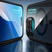 ESR Classic Hybrid Halolock MagSafe Case Set + Tempered Glass for iPhone 16 - Clear with Black Frame - Cell phone cases