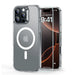 ESR Classic Hybrid Halolock MagSafe Case + Tempered Glass for iPhone 16 Pro - Semi-Transparent - Cell phone cases