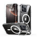 ESR Classic Hybrid Kickstand Halolock MagSafe Case Set with Stand + Tempered Glass for iPhone 16 Pro Max - Clear - Cell