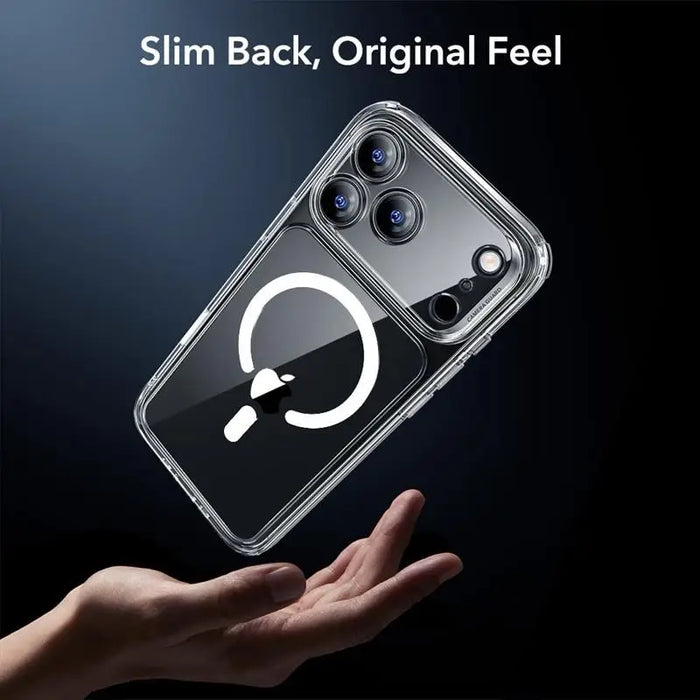 ESR Classic Hybrid MagSafe + Tempered Glass Set for iPhone 17 Pro - Clear - Cell phone tempered glass<<<HurtelXML