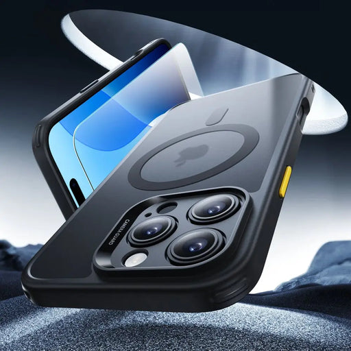 ESR Classic Pro Set Halolock MagSafe case for iPhone 16 Pro - black - Cell phone cases and covers<<<HurtelXML