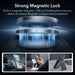ESR Classic Pro Set Halolock MagSafe Case + Glass for Display and Camera for iPhone 15 - Black - Cell phone cases