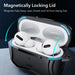ESR Cyber Armor Halolock Case with MagSafe for Apple AirPods Pro 1/2 - Black - Cell phone cases and covers<<<HurtelXML