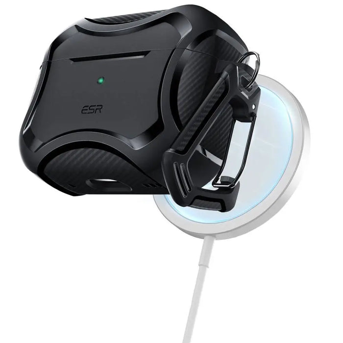 ESR Cyber Armor Halolock Case with MagSafe for Apple AirPods Pro 1/2 - Black - Cell phone cases and covers<<<HurtelXML