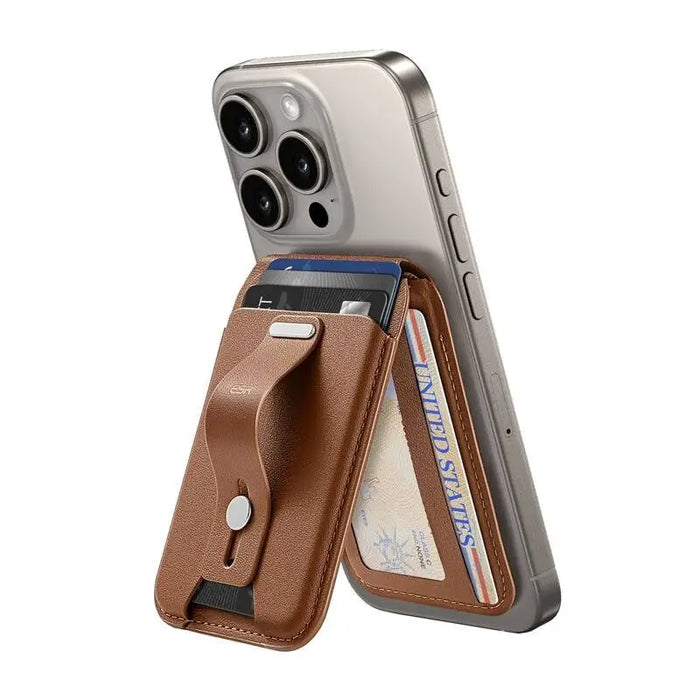 ESR magnetic wallet with stand function (brown) - Other<<<GSM Accessories<<<InnproXML