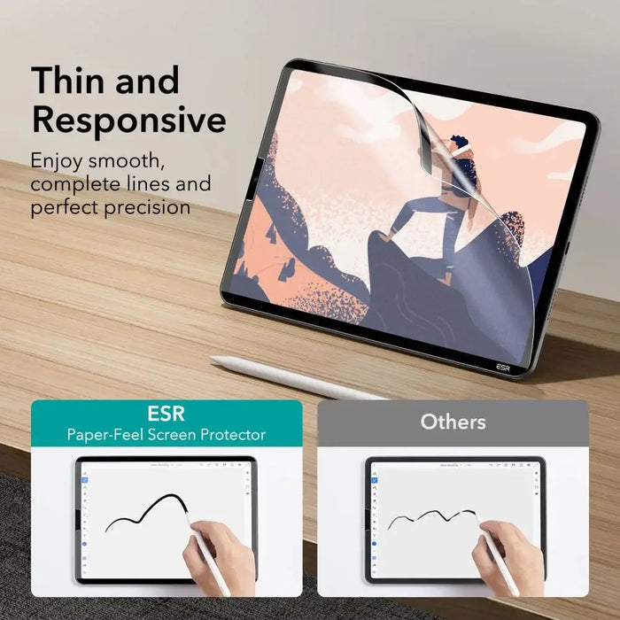 ESR Paper Feel Protective Film for iPad Air 4 / 5 / Pro 11’’ - Matte - Cell phone protection film<<<HurtelXML
