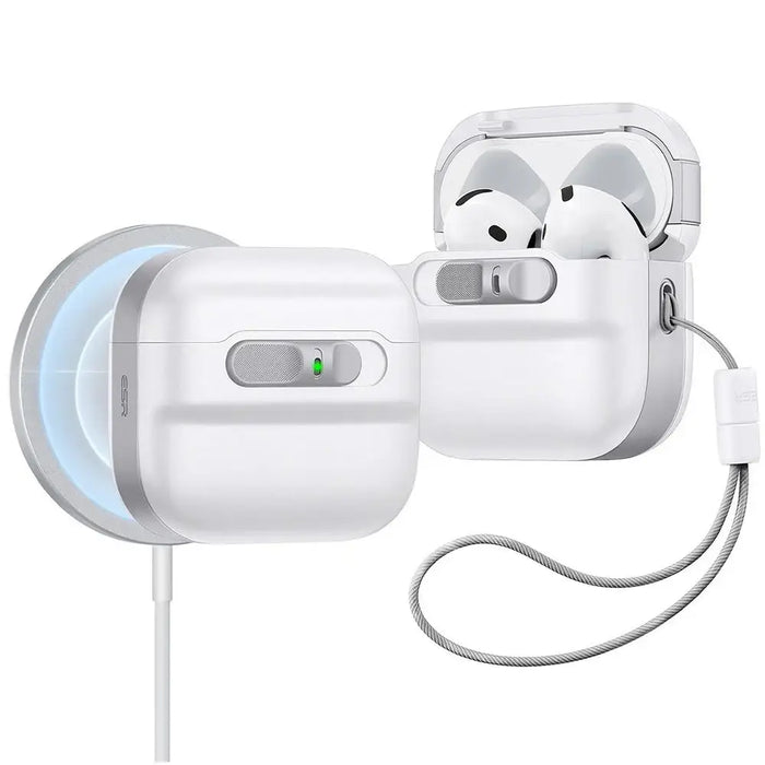 ESR Pulse protective case for AirPods 4 headphones (white) - Cell phone cases