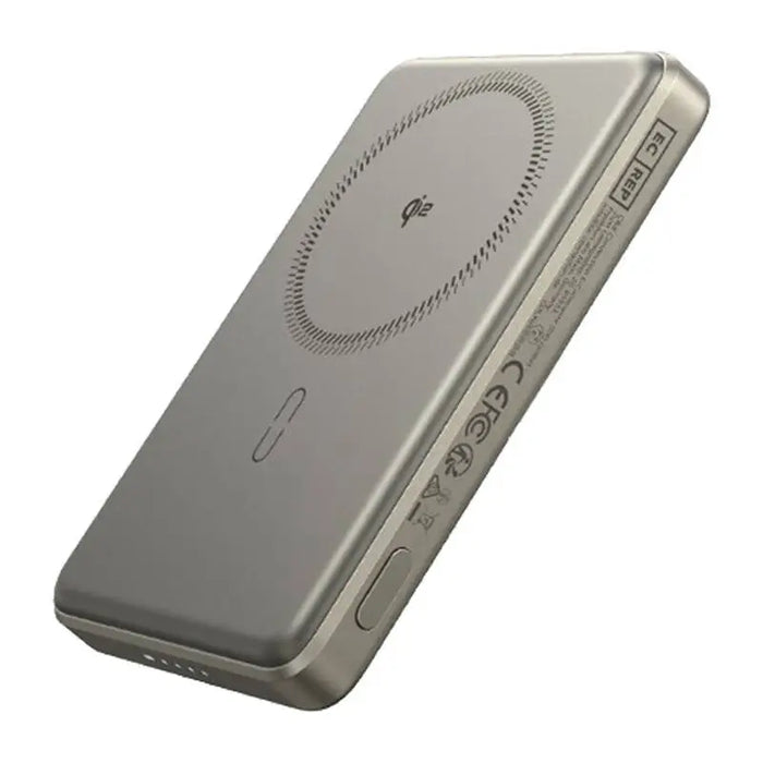 ESR Qi2 MagSlim 5000 mAh magnetic powerbank (sand) - Powerbanks<<<GSM Accessories<<<InnproXML