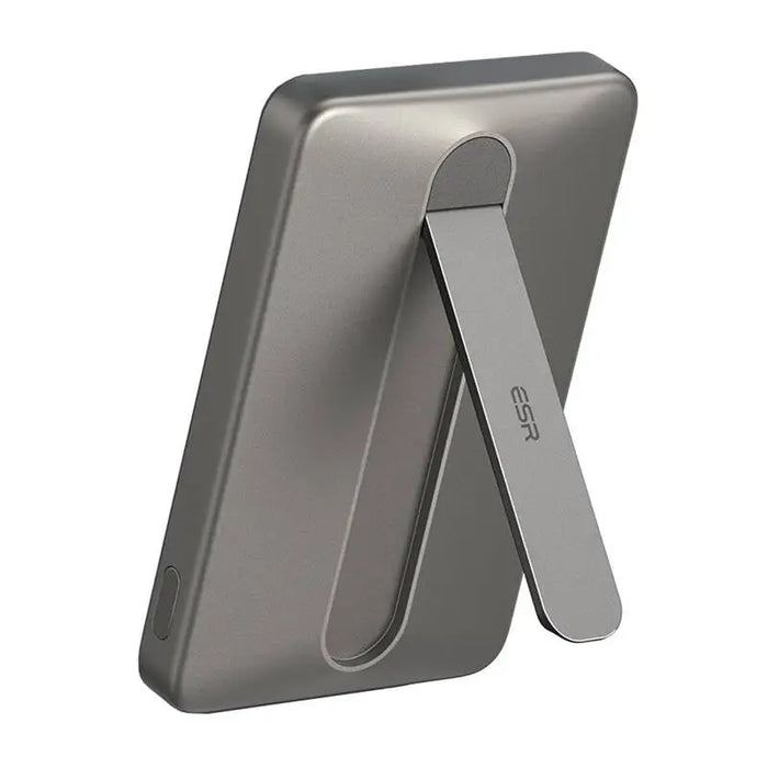ESR Qi2 MagSlim 5000 mAh magnetic powerbank with stand (sand) - Powerbanks<<<GSM Accessories<<<InnproXML