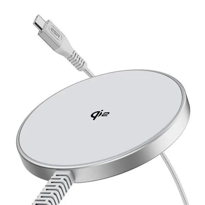 ESR Qi2 mini wireless charger (HaloLock)(silver) - Wireless chargers<<<Chargers<<<GSM Accessories<<<InnproXML&&&Cell
