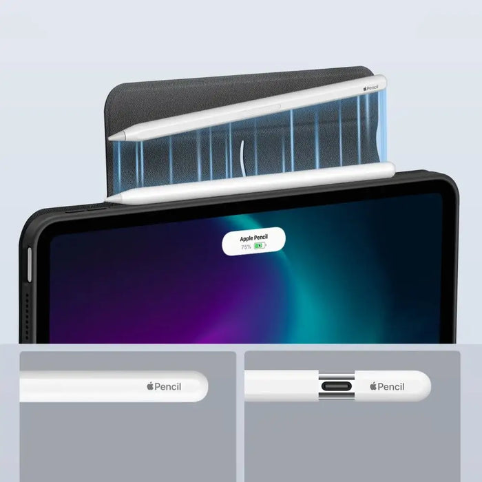 ESR Rebound Hybrid Case for iPad Air 10.9’’ 4/5 2020-2022 / 11.6’’ 2024 - Black - Cell phone cases