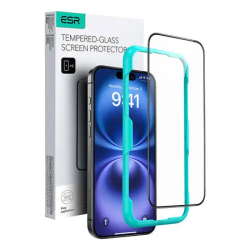 ESR tempered glass for iPhone 16 Plus - For smartphones<<<Tempered glass and screen protectors<<<GSM