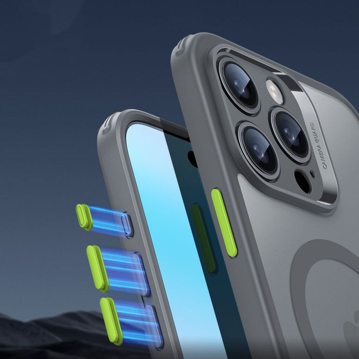ESR Classic Pro Set Halolock MagSafe Case for iPhone 16 Pro Max - Gray