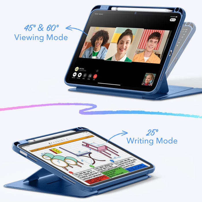 ESR Flip Hybrid Case for iPad 10.9” 2022 / iPad 11” 2024 - Blue