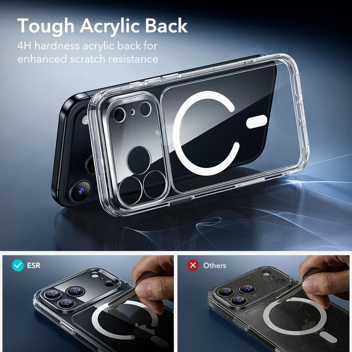 ESR Classic Hybrid MagSafe + Tempered Glass Set for iPhone 17 Pro - Clear