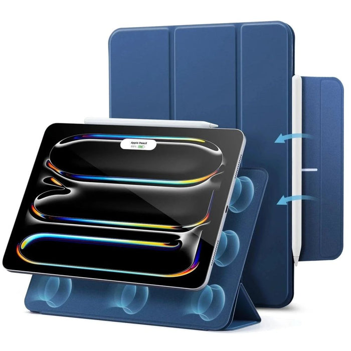 ESR Rebound Magnetic Case for iPad Pro 13” 7 / 8 / 2024-2025 - Navy Blue