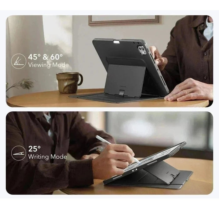 ESR Flip Hybrid Case for iPad Pro 11” 5 / 6 / 2024-2025 - Black