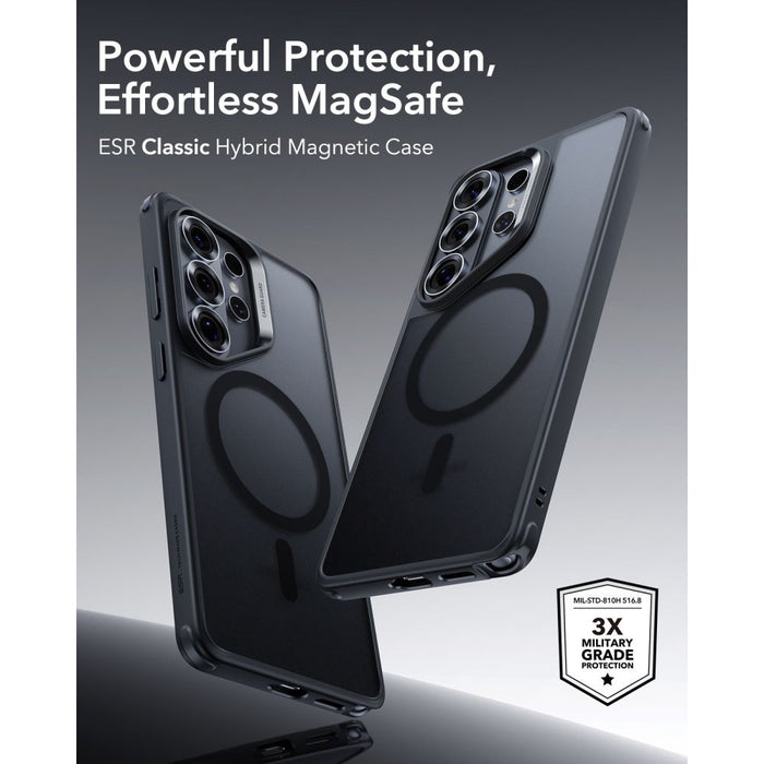 ESR Classic Hybrid MagSafe Case for Samsung Galaxy S26 Ultra - Black