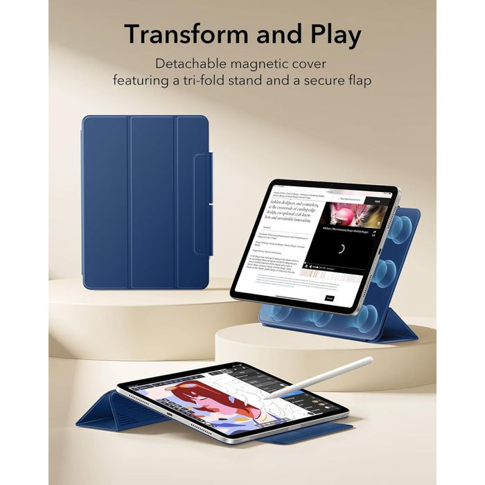 ESR Rebound Magnetic Case for iPad Air 10.9" (2020/2022) / 11" (2024/2025/2026) - Navy Blue