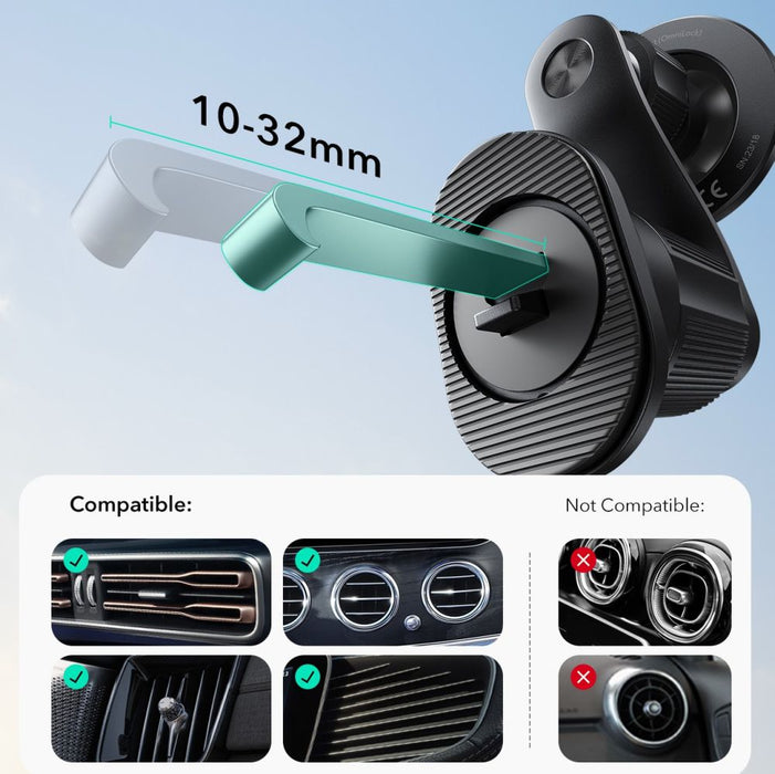 ESR OmniLock MagSafe Car Air Vent Mount - Black