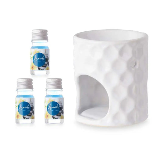 Essential oil burner Acorde Spa 11 x 19,8 x 6,5 cm Essential oil (12 Units) - Почистване Прахосмукачки И Гладене<<<Дом