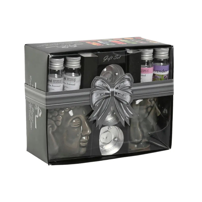 Essential oil burner Home ESPRIT 17 x 13,5 x 8 cm (3 Units) - Почистване Прахосмукачки И Гладене<<<Дом