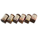 Essential oil burner Home ESPRIT Mango wood Mandala Indian Man 9,5 x 5,5 x 6 cm Incense (6 Units) (10 Units)