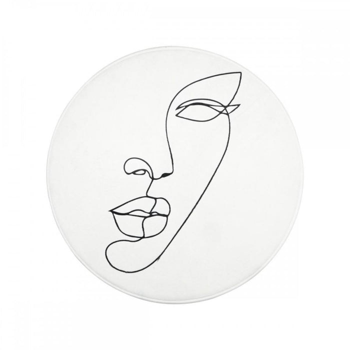 FACE LINE MEMORY BATH MAT